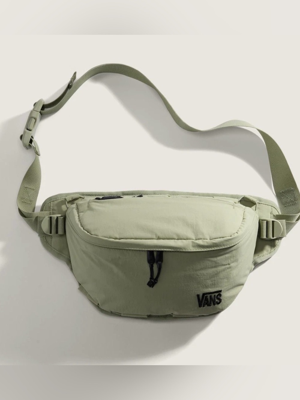 Vans Sage Green Belt Bag with Black Logo